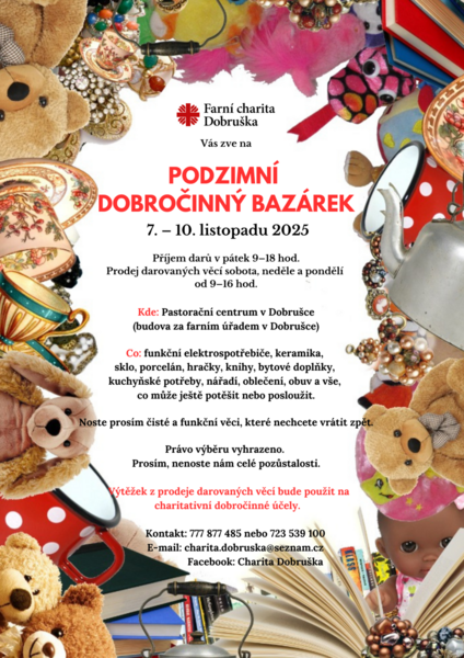 bazárek podzim 2025