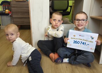 Sbírka pro Toma, Domču a Máťu má krásný výsledek